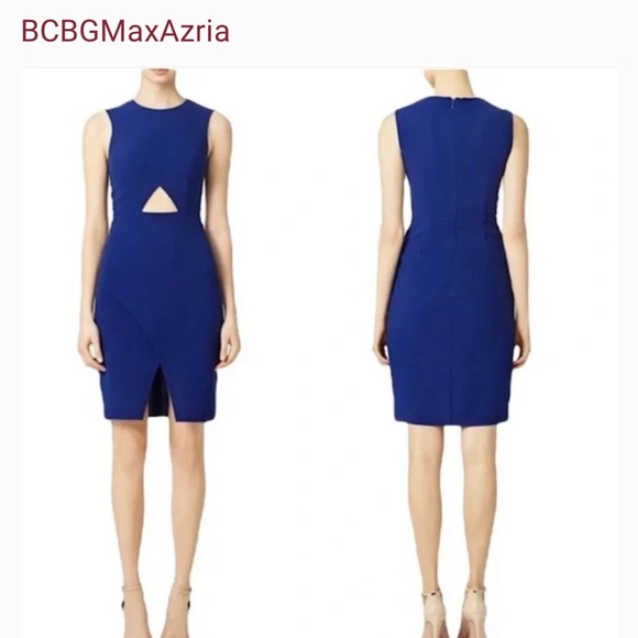 BCBG Maxazria Annabel, Size 0, Deep Royal Blue - Picture 1 of 13